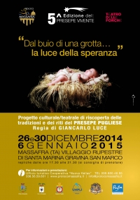 MASSAFRA/5° edizione del Presepe Vivente.