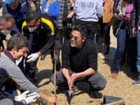 #GREENHEROES/ Alessandro Gassman a Taranto per donazione simbolica di 200 alberi alla città