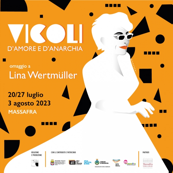 ESTATE PUGLIESE/ Vicoli Corti compie 18 anni. E si regala un’edizione large: il via già a luglio con un omaggio a Lina Wertmüller