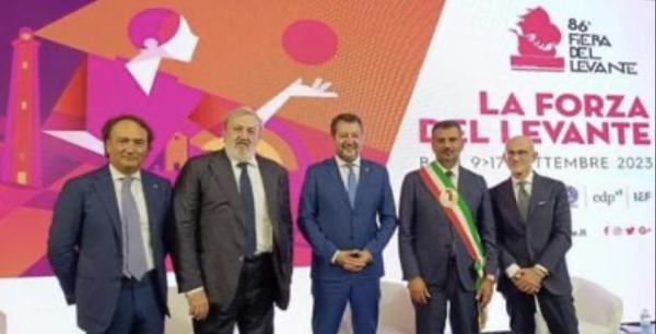 INUGURATA LA FIERA DEL LEVANTE/ Salvini su ex Ilva: Italia ne ha bisogno e serve acciaio per il ponte sullo stretto