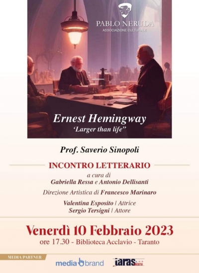 FEBBRAIO TARANTINO/ Oggi focus su Hernest Hemingway, larger than life