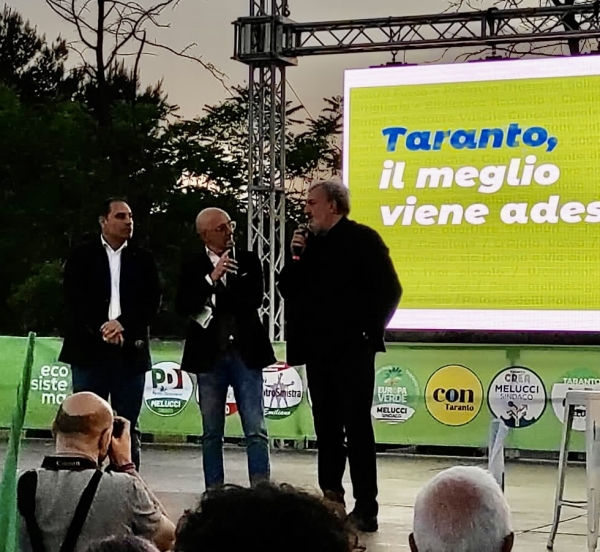 COMUNALI A TARANTO/ Convention del centrosinistra per Melucci con Boccia ed Emiliano, “necessario vincere al primo turno”