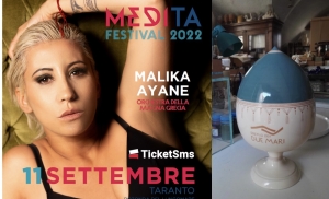 MEDITA FESTIVAL/ Premio Dei Due Mari 2022 BCC San Marzano a Malika Ayane