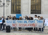 IL CASO/ &quot;No al dissalatore, difendiamo il fiume Tara&quot;: a Taranto giorni di protesta e di attesa