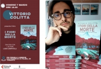 IN AGENDA-TARANTO/ Venerdì alla Feltrinelli c&#039;è Vittorio Colitta col suo romanzo d&#039;esordio, I fiori della morte