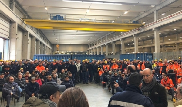 CRISI DELL’ACCIAIO/ ArcelorMittal, parte da Genova la proposta di uno sciopero europeo
