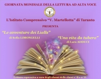 GIORNATA DELLA LETTURA AD ALTA VOCE/ La scuola Martellotta ospita le due giovanissime autrici tarantine Sofia Limongelli e Laura Adduci