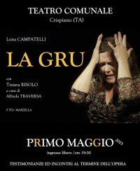 SICUREZZA SUL LAVORO/ Il primo maggio, a Crispiano, in scena “La Gru” e confronto a più voci