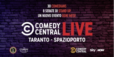 SETTEMBRE TARANTINO/  Comedy Central live approda allo Spazioparto