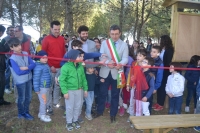 GINOSA/ INAUGURATA DAL SINDACO DE PALMA L’AREA VERDE ATTREZZATA “PARCO &amp; AVVENTURE”