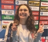 GRANDE/  Benedetta Pilato, medaglia di bronzo (con dedica ) nei 50 rana ai mondiali di Fukoka in Giappone