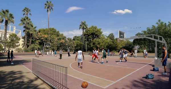 SPAZI DA VIVERE-TARANTO / Campi da basket 3X3 in Villa Peripato: via libera al progetto
