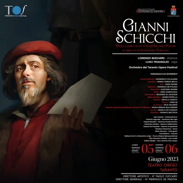 TARANTO OPERA FESTIVAL/ Al teatro Orfeo  “Gianni Schicchi” di G. Puccini