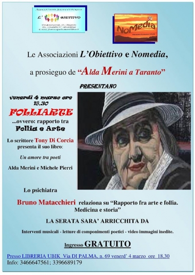 CULTURA/ Omaggio ad Alda Merini.