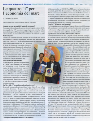 NAUTICA DA DIPORTO/ le 4 &quot;i&quot; per puntare al rilancio del settore. Ma il Ministero dei Beni culturali &quot;boicotta&quot; il porto turistico di Taranto.