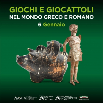 DOVE ANDARE-TARANTO/ Al MarTA le feste si chiudono in bellezza: oggi visita tematica su giochi e giocattoli antichi