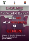 FLASH MOB A TARANTO/ “60 secondi di rumore”,  per dire basta alla violenza sulle donne
