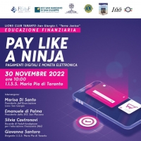 L’INCONTRO/ Si parla di Pay like a Ninjia: Pagamenti Digitali e Moneta Elettronica