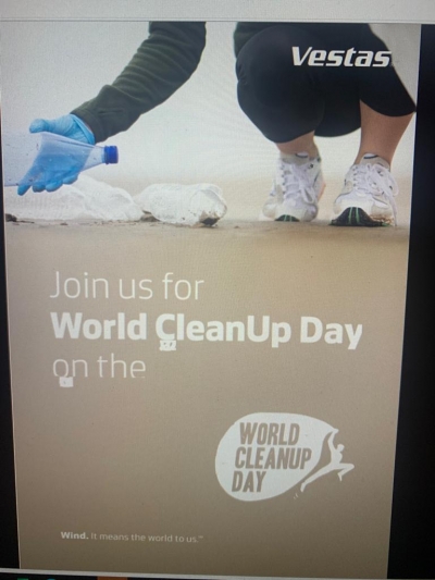 WORLD CLEANUP DAY/ C’è anche la Vestas, appuntamento domani a viale del Tramonto