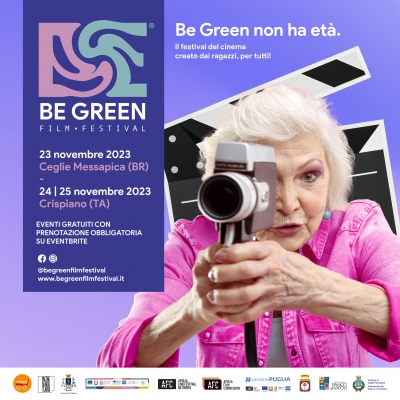 IN AGENDA/ Al via la seconda edizione del Be Green Film Festival, oggi e domani appuntamento a Crispiano