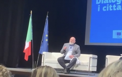SULLA GUERRA/ Il vice presidente dell’UE Timmermans da Taranto: “solo un’Ucraina forte può portare Putin al negoziato”