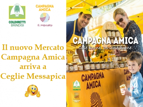 DAL PRODUTTORE AL CONSUMATORE/ Coldiretti Brindisi inaugura il mercato Campagna Amica