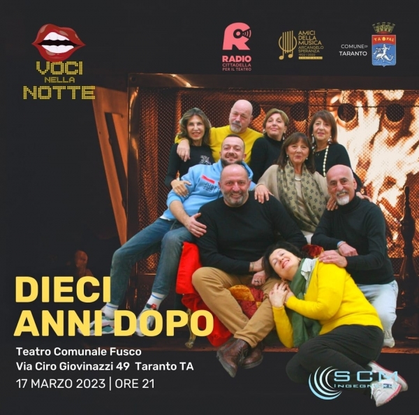 MARZO TARANTINO/ Dieci Anni Dopo, al teatro Fusco il ritorno di Voci nella Notte