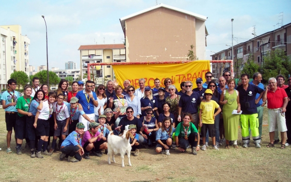 Si è svolta domenica 29 settembre a Taranto al Quartiere Salinella  la manifestazione per la rigenerazione urbana di un&#039;area degradata.