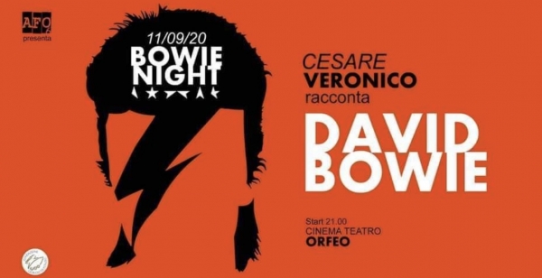 L’EVENTO/ L’11 settembre all’Orfeo di Taranto David Bowie come non ve lo hanno mai raccontato. Veronico annuncia “Medimex torna dal 17 al 26 giugno 2021 a Taranto e Brindisi con Pretenders e Bauhaus”