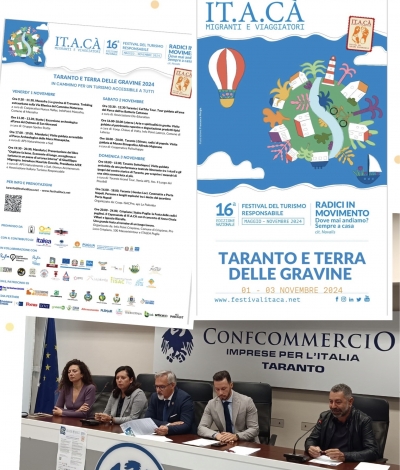 FESTIVAL DEL TURISMO RESPONSABILE/ Le &quot;radici in movimento&quot; fanno tappa a Taranto e nella Terra delle Gravine