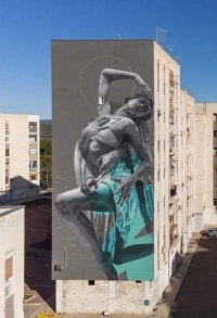 STREET ART CTIES/ “L’amore è più forte della morte”, realizzato a Taranto, è il nono murales più bello del mondo, primo d’Italia