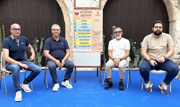 ESTATE PUGLIESE/ A Carosino il teatro e il cinema nelle Visoni di… Vino di CarusTeatro Aps