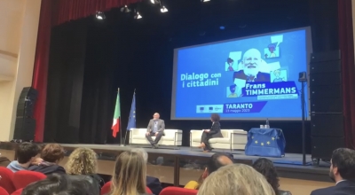 IL CONFRONTO/ Il vice presidente dell’UE: “acciaio verde a Taranto”. I lavoratori: “non ci crediamo”