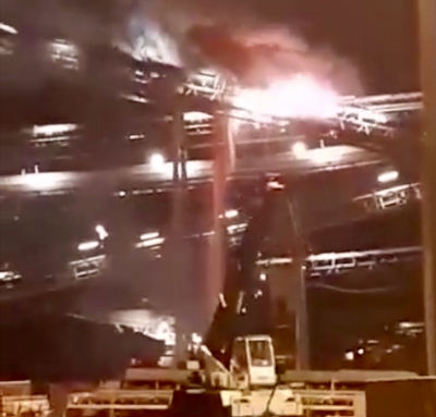 FABBRICA AL COLLASSO/ Incendio in ArcelorMittal, il sindaco di Taranto “come fanno a dormire sonni tranquilli i responsabili di questa situazione?”
