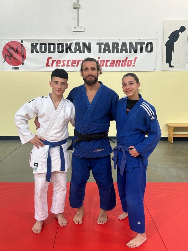 JUDO/ Gli atleti tarantini Gabriella Barrese e Vincenzo Galeone ai Campionati nazionali A1