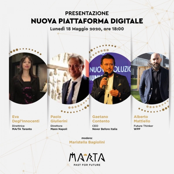FASE 2/ Il museo MArTA di Taranto lancia la nuova piattaforma digitale
