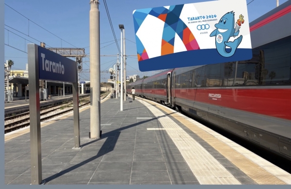 GIOCHI DEL MEDITERRANEO/ Fs potenzia Frecciarossa Roma-Taranto