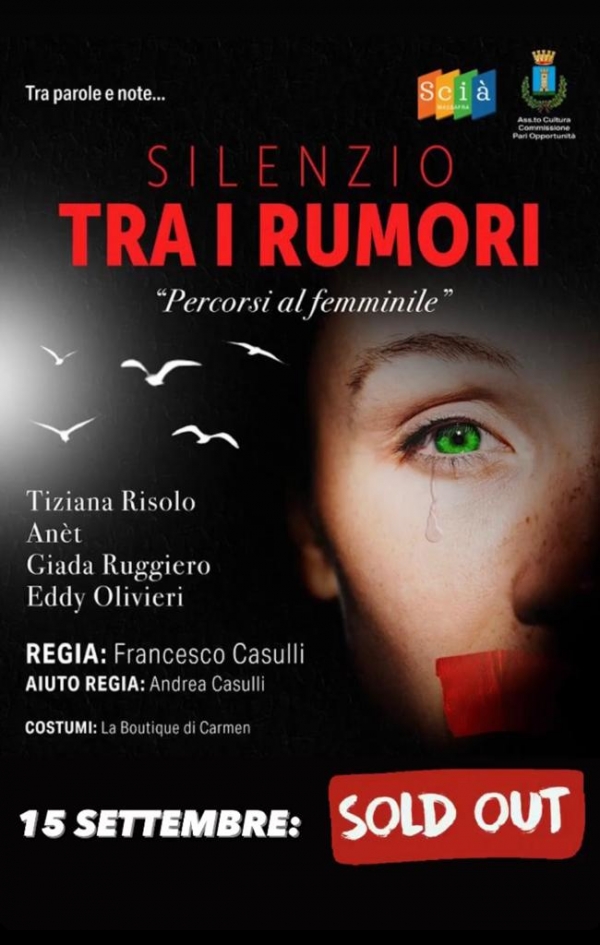 A TEATRO/ “Scià Massafra” presenta “Silenzio tra i rumori” parlano le voci soffocate, stasera (sold out) e domenica