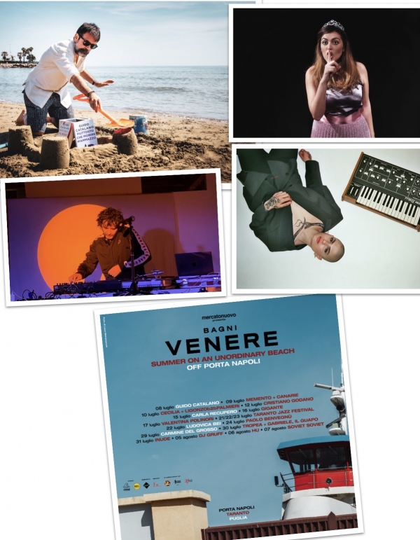ESTATE TARANTINA/ “Bagni Venere” un mese di eventi di Mercato Nuovo a Porta Napoli tra musica e teatro