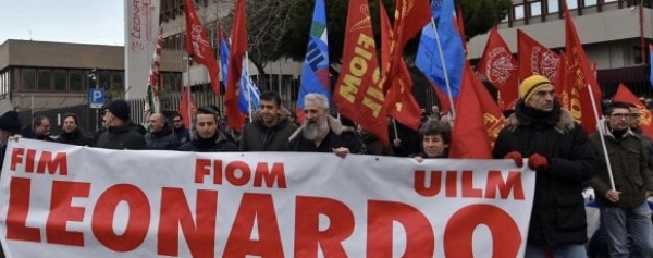 LA VERTENZA/ I lavoratori pugliesi di Leonardo in viaggio per Roma, oggi sciopero e manifestazione