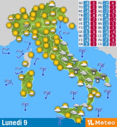 Scuole chiuse a Taranto e in molti centri della provincia per le avverse condizioni meteo.