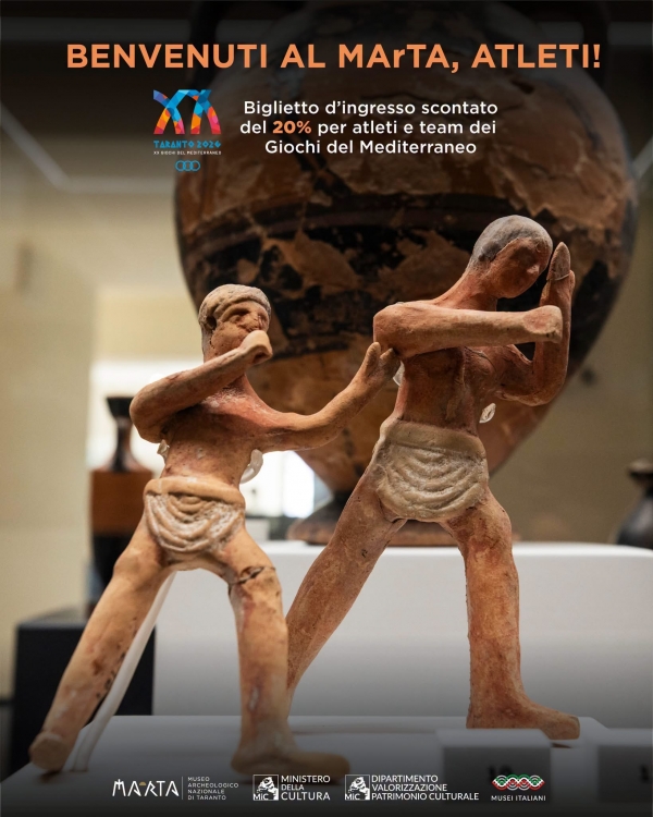 GIOCHI DEL MEDITERRANEO- TARANTO/ Falzone (MArTA): ora la citt&agrave; pu&ograve; e deve raccontarsi sotto una prospettiva diversa