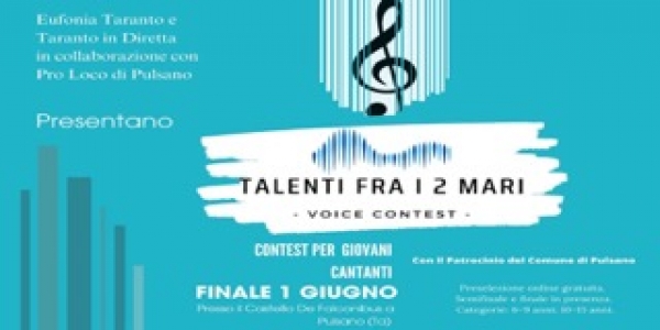 OPPORTUNITÀ/ Talenti tra i 2 Mari: parte il Voice Contest canoro che dà voce ai giovani pugliesi