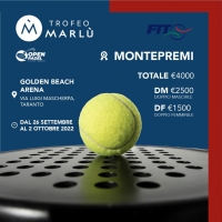 TORNEO NAZIONALE/ Dal 26 ottobre al via il Trofeo Marlu&#039; Open Padel Città di Taranto