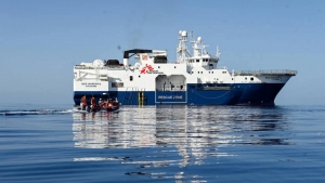 MIGRANTI/ Geo Barrents con 44 persone a bordo assegnate a Taranto