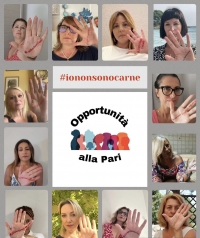 STOP VIOLENZA SULLE DONNE/ Associazione Opportunità alla Pari aderisce alla campagna #iononsonocarne