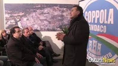 OSTUNI - Il Nuovo PSI appoggia il candidato sindaco per il centro-destra Gianfranco Coppola