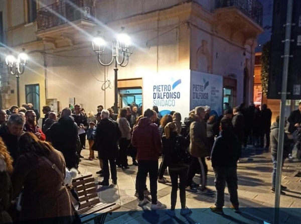 ELEZIONI/ Inaugurato il comitato elettorale della lista “Destinazione Pulsano”