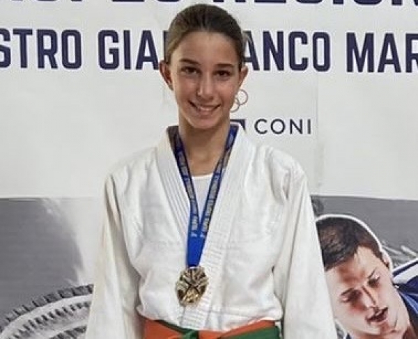 CAMPIONI/ La 13enne tarantina Gabriella Barrese ai campionati nazionali di Judo a Roma