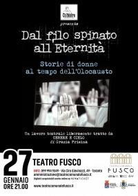 GENNAIO TARANTINO/ In scena al teatro Fusco di Taranto “Dal filo spinato all’eternità, storie di donne al tempo dell’Olocausto”
